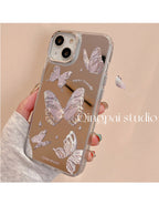 Mirrored Super Fairy Butterfly Case with Makeup Mirror