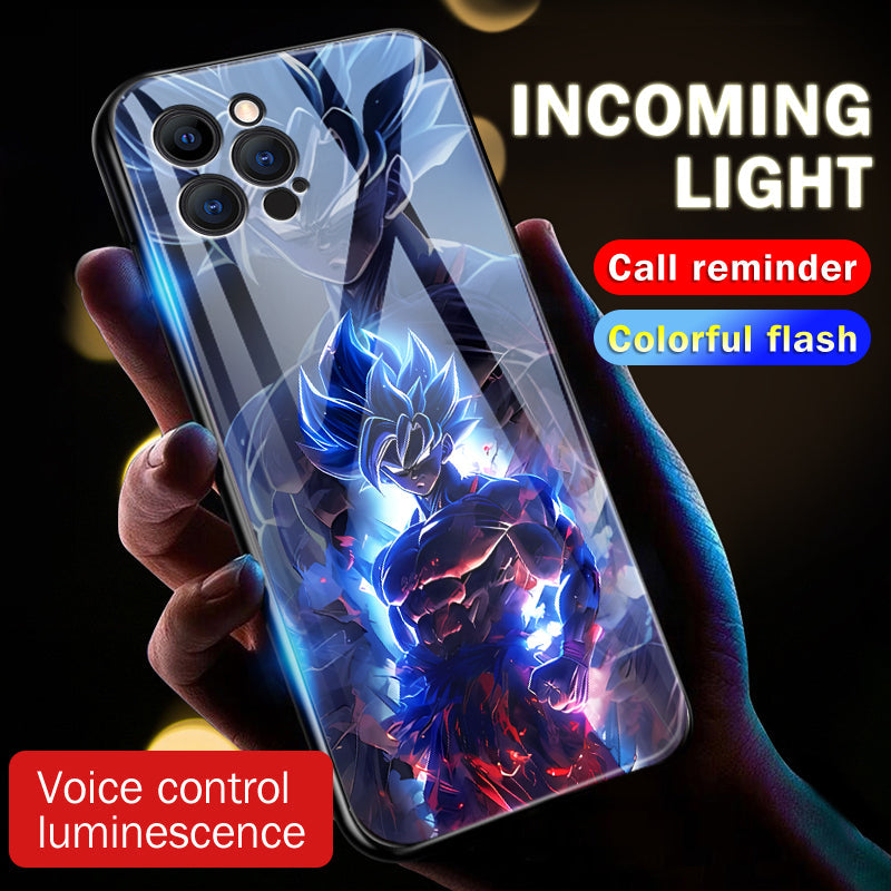 Goku Dragon Ball LED Flash Phone Case
