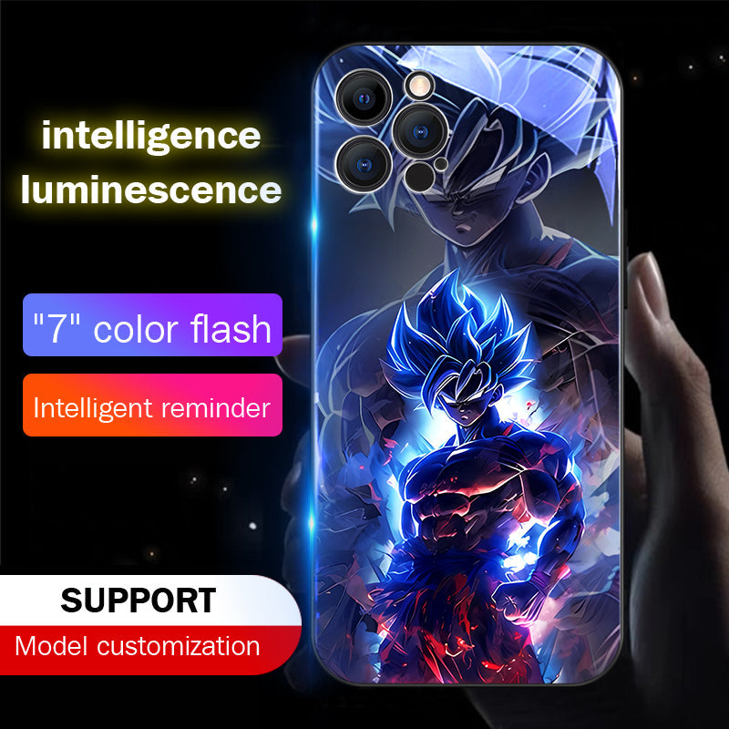 Goku Dragon Ball LED Flash Phone Case