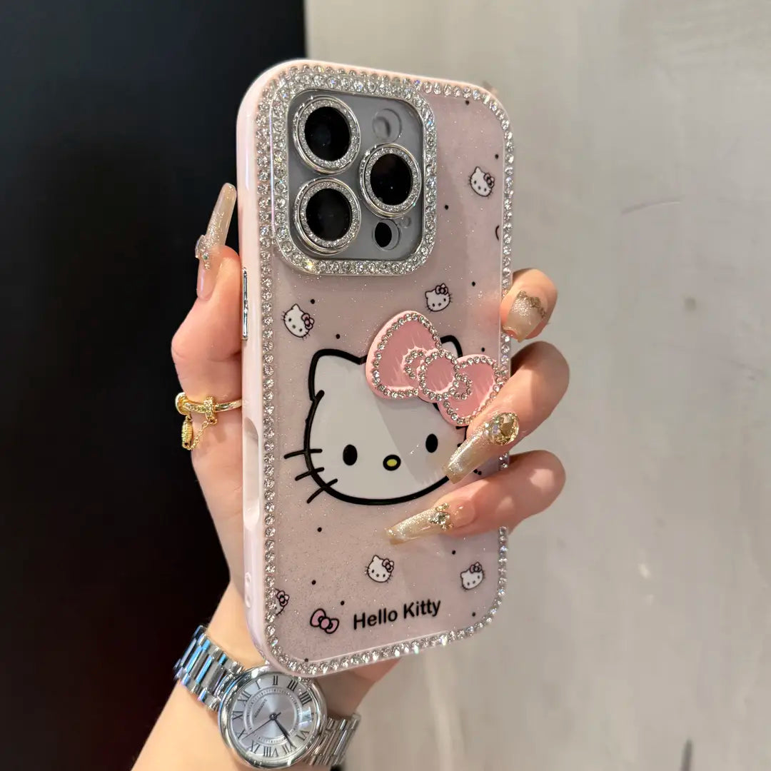 Flash Diamond Hello Kitty Phone Case Secondary image