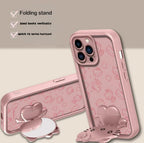Hello Kitty Mirror Case with Foldable Stand for iPhone