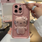 Hello Kitty Mirror Case with Foldable Stand for iPhone