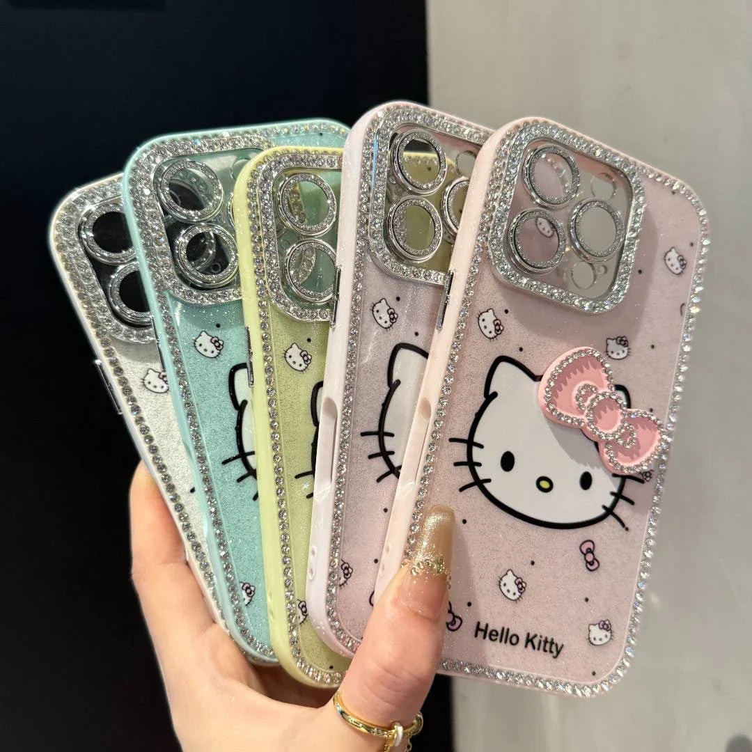 Flash Diamond Hello Kitty Phone Case Main image
