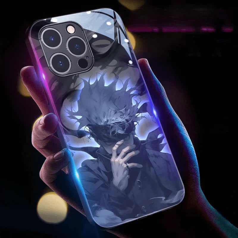 Sukuna Jujutsu Kaisen LED Flash phone Case