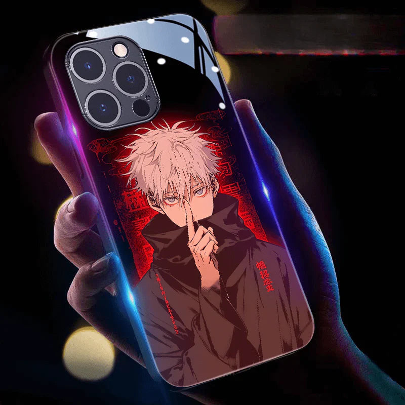 Sukuna Jujutsu Kaisen LED Flash phone Case