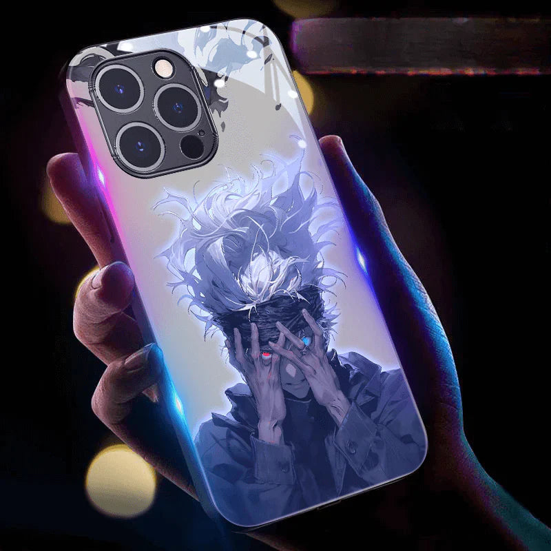 Sukuna Jujutsu Kaisen LED Flash phone Case