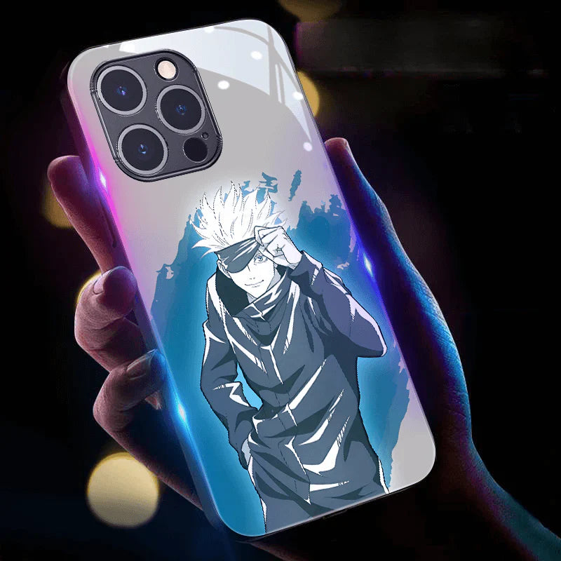 Sukuna Jujutsu Kaisen LED Flash phone Case