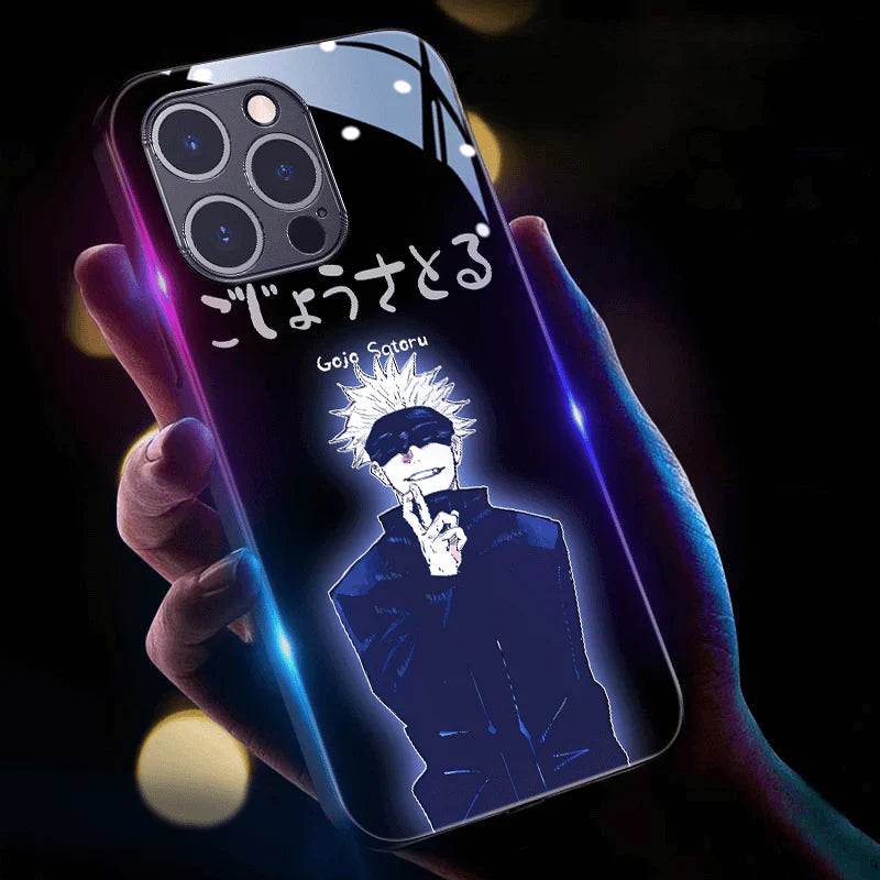 Sukuna Jujutsu Kaisen LED Flash phone Case