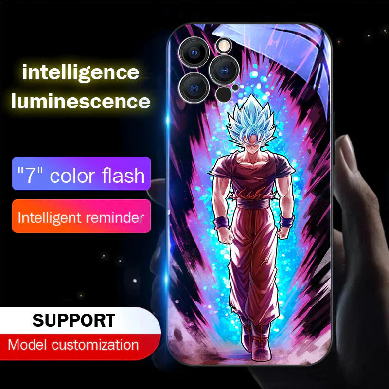 Goku Dragon Ball LED Flash Phone Case