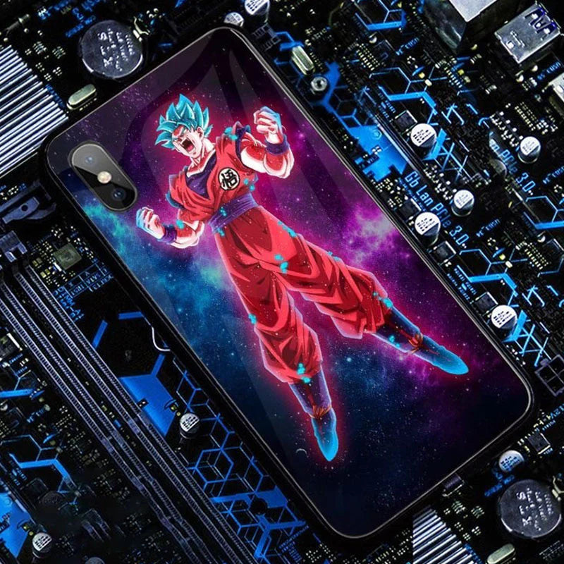 Goku Dragon Ball LED Flash Phone Case