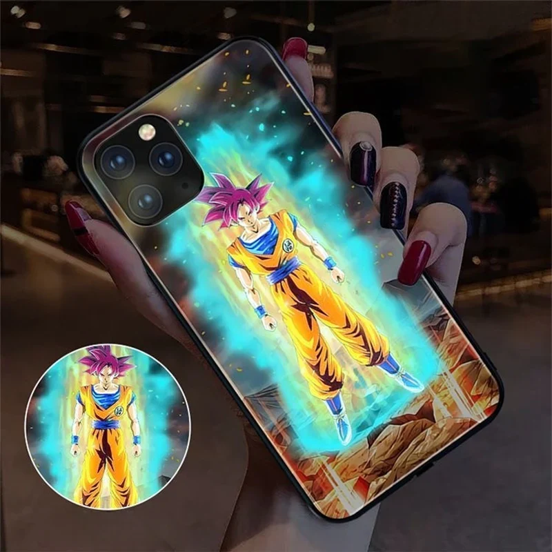 Goku Dragon Ball LED Flash Phone Case