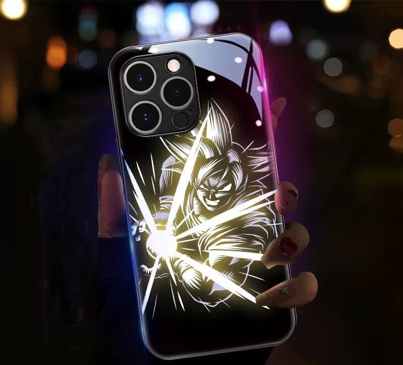 Goku Dragon Ball LED Flash Phone Case