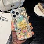 Bling Diamond Flower Case | Luxury Floral Sparkle